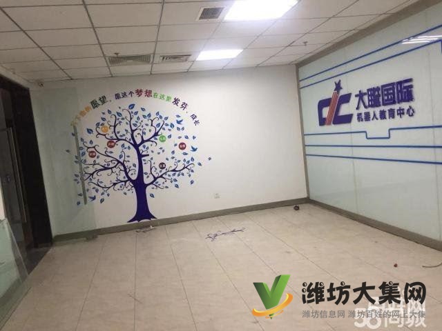 奎文區萬達中心A座寫字樓出租