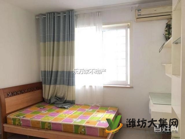 萬(wàn)達(dá)濰坊中學(xué)近中央麗景精裝全齊兩室拎包入住可陪讀