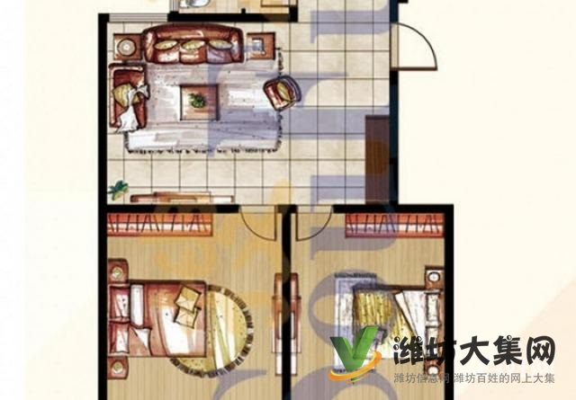 精裝2房1廳,邊套全明戶(hù)型,位置花園,房東,看房隨